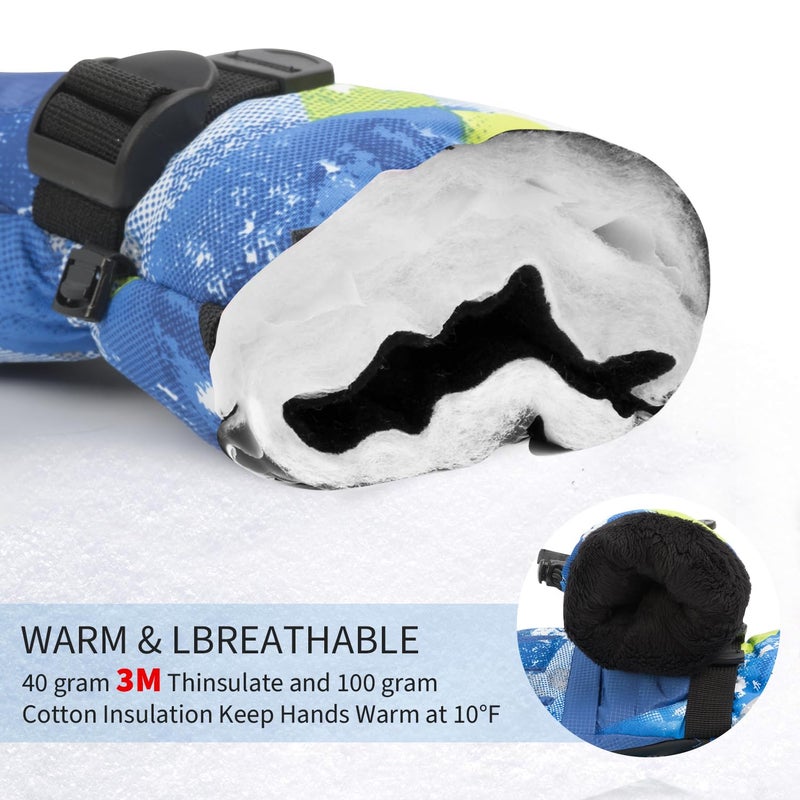 BOSONER Ski Snowboard Gloves - Waterproof Winter Warm Touchscreen Snow Gloves for Men, Women, Kids - Cold Weather Skiing, Snowboarding - Image 5